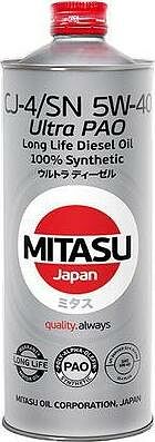 Mitasu MJ-211 Ultra PAO Diesel CJ-4/SN