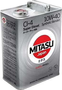 Mitasu MJ-222 Super Diesel CI-4 10W-40 4л