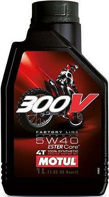 Motul 300V 4T Factory Line Off Road 5W-40 1л