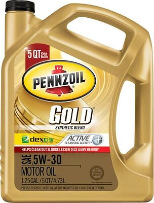 Pennzoil Gold Synthetic Blend 5W-30 4.73л