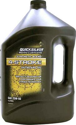 Quicksilver 4-Stroke Synthetic Blend Marine 25W-50 4л