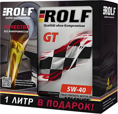 Rolf GT 5W-40 SN/CF A3/B4 5л