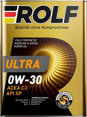 Rolf Ultra 0W-30 SP C3 4л