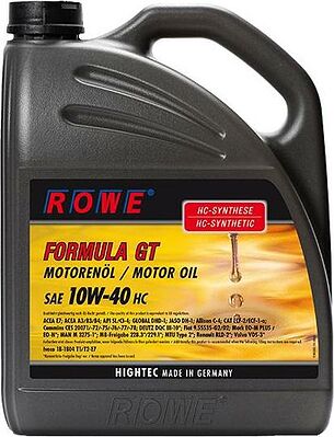 Rowe Hightec Formula GT 10W-40 HC 5л