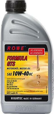 Rowe Hightec Formula GTS 10W-40 HC 1л