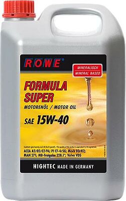 Rowe Hightec Formula Super 15W-40 5л