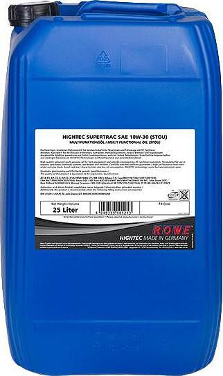 Rowe Hightec Supertrac 10W-30 25л