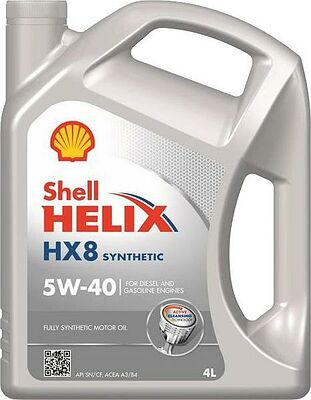 Shell Helix HX8 Synthetic 5W-40 4л