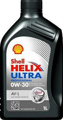 Shell Helix Ultra Professional AV-L 0W-30 1л