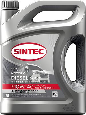 Sintec Diesel 5000 10W-40 CI-4/SL 6л