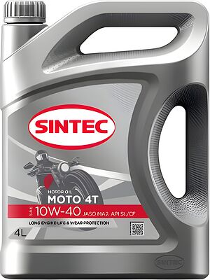 Sintec Moto 4T MA2 10W-40 SAE SL/CF JASO 4л