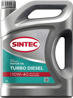 Sintec Turbo Diesel /CF/ 10W-40 SAE CF-4 CF/SJ 5л