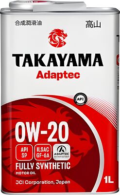 Takayama Adaptec 0W-20 SAE SP GF-6A 1л