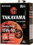 Takayama Mototec 5000 4T MA2 15W-50 SM JASO 4л
