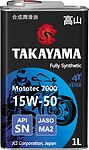 Takayama Mototec 7000 4T MA-2 15W-50 SAE SN JASO MA 1л