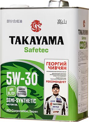 Takayama Safetec 5W-30 SL/CF 4л