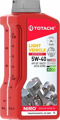Totachi Niro LV Synthetic 5W-40 SN/CF 1л