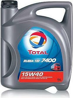 Total Rubia TIR 7400 15W-40 5л