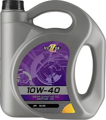 WEZER Motor Oil 10W-40 SG/CD 4л