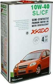 Xado Atomic Oil 10W-40 SL/CF 4л