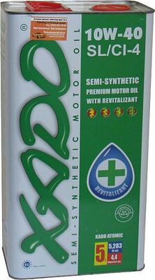 Xado Atomic Oil 10W-40 SL/CI-4 5л