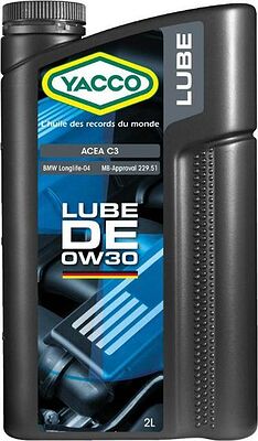 Yacco Lube DE 0W-30 2л