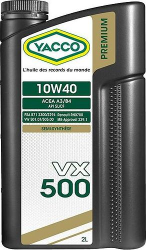 Yacco VX 500