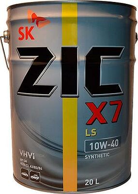 ZIC X7 LS 10W-40 20л