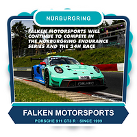 Cooperation with Falken Motorsports