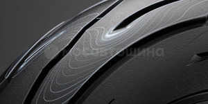 Technology Cambered road grooves