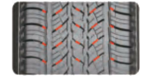 Technology Reinforced tread design