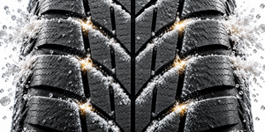 Technology Conical protrusions clear the contact patch more quickly
