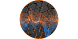 Technology The tread pattern is designed using the Cactus Algorithm technology
