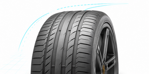 Technology Asymmetric sport tread pattern
