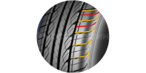 Technology Tread pattern spacing