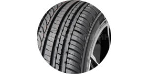 Technology Asymmetric tread pattern