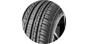 Technology Asymmetric tread pattern