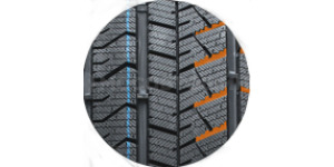 Technology Zigzag-shaped edges of tread blocks