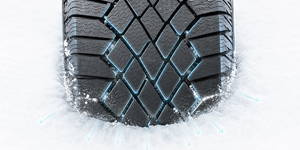 Technology Snow traction edges