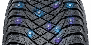 Technology Noise Control reduces impact noise from tyre studs