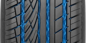 Technology Four wide grooves efficiently channel water