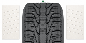 Technology Directional V-shaped tread pattern