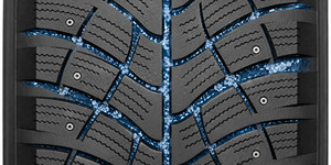 Technology Grooves channel water and icy debris