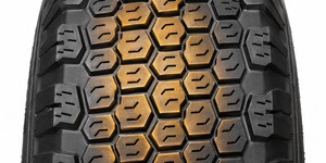 Technology Hexagonal lugs enhance off-road performance