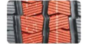 Technology Wide tread blocks