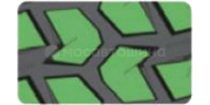 Technology Large tread blocks