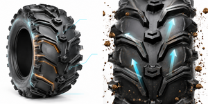 Technology Self-cleaning tread