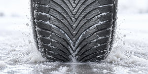 Technology Expanding grooves channel slush away