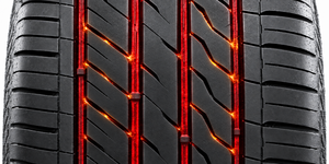 Technology Longitudinal and transverse grooves improve control