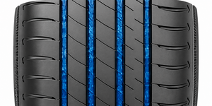 Technology Wide internal grooves channel water away